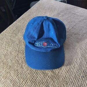 Chicago Cubs Men's Blue Adjustable Baseball Cap With Budweiser Logo on the Back